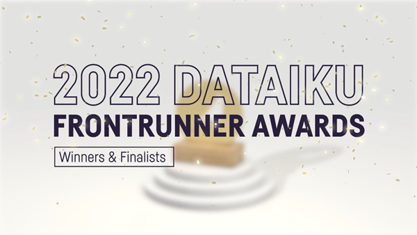 Dataiku 2022 Frontrunner Awards