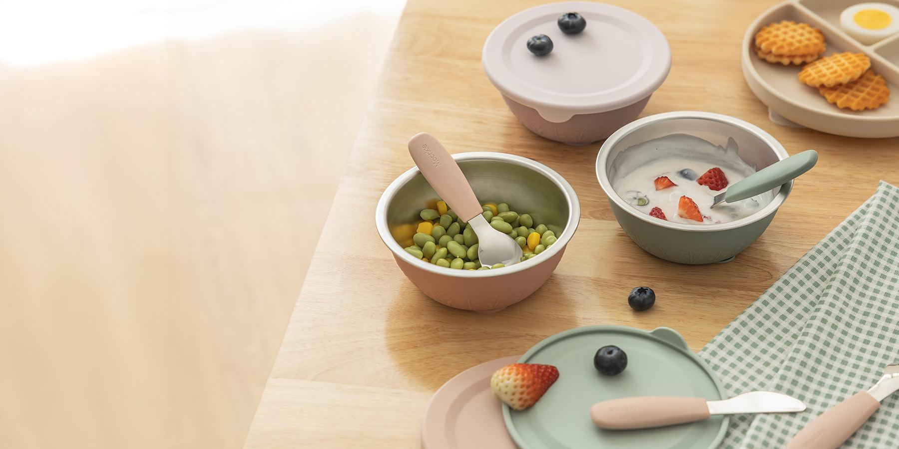 Moonkie Introduces Stainless Steel Silicone Suction Bowl for Cleaner, Easier Mealtimes
