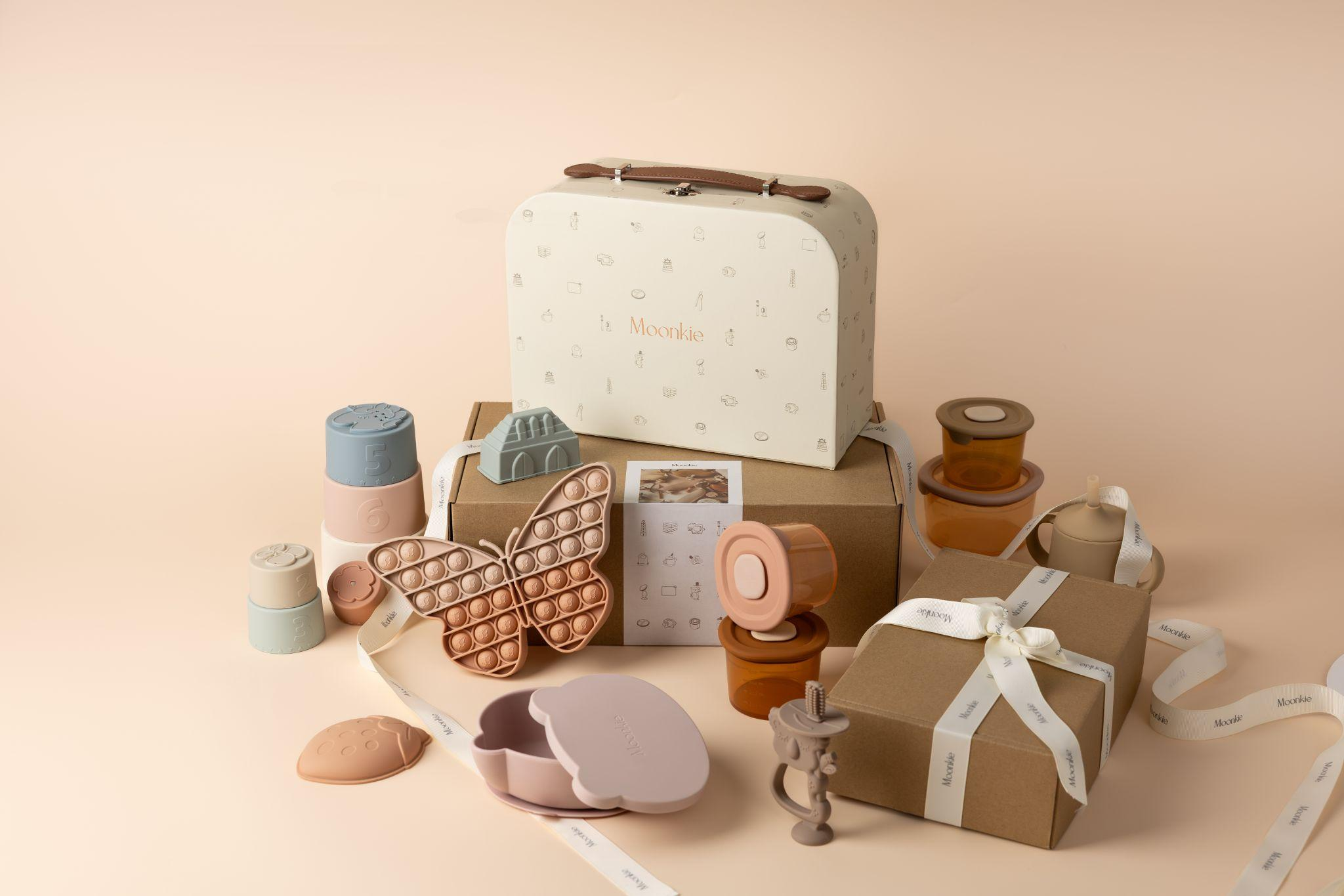 Moonkie Gift Set Collection displayed