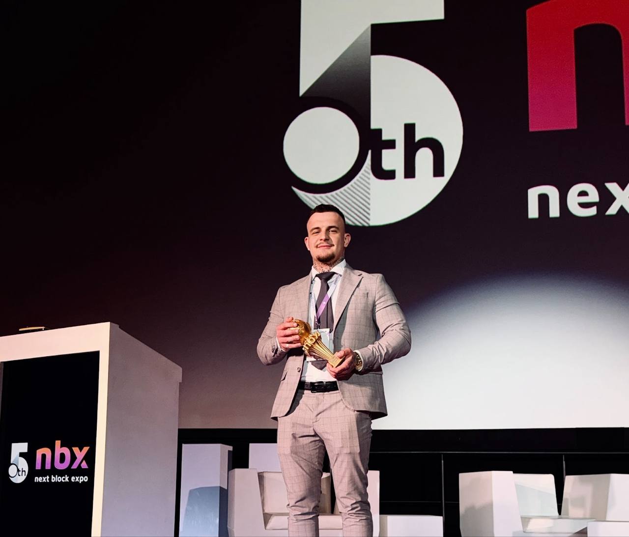 Millionero Wins “Best Blockchain Fintech” Award at Next Block Expo 2025