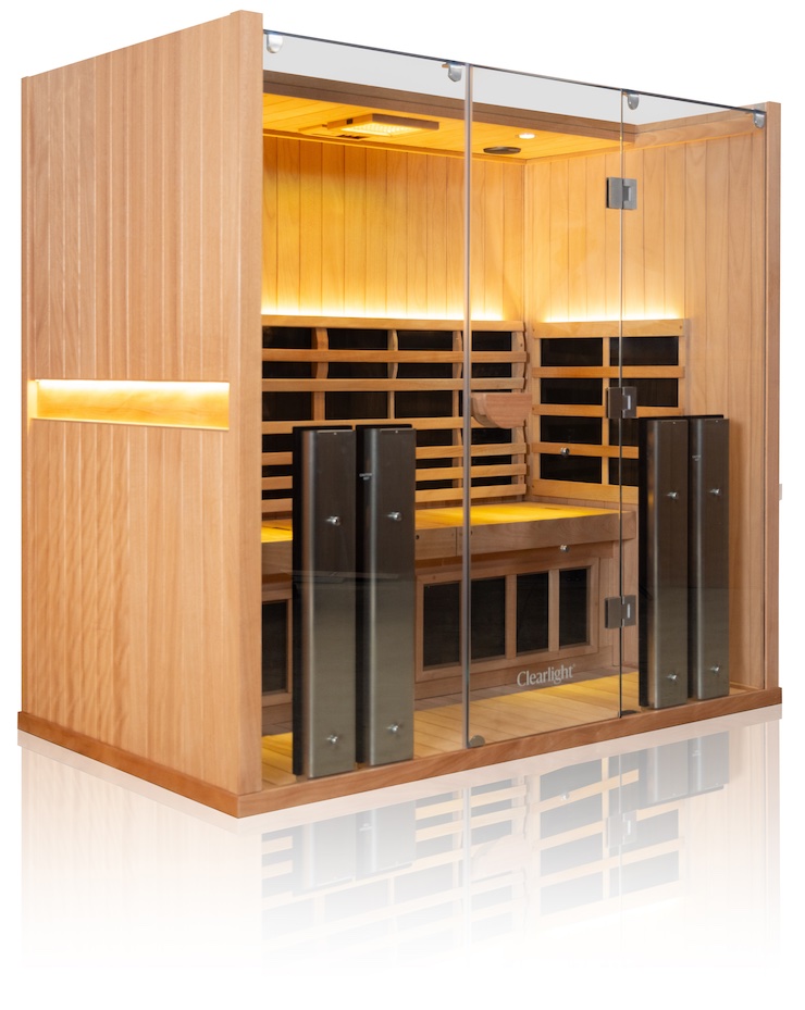 Clearlight® Debuts the Sanctuary 5 and Sanctuary 5 Professional Full Spectrum 5 Person Infrared Saunas