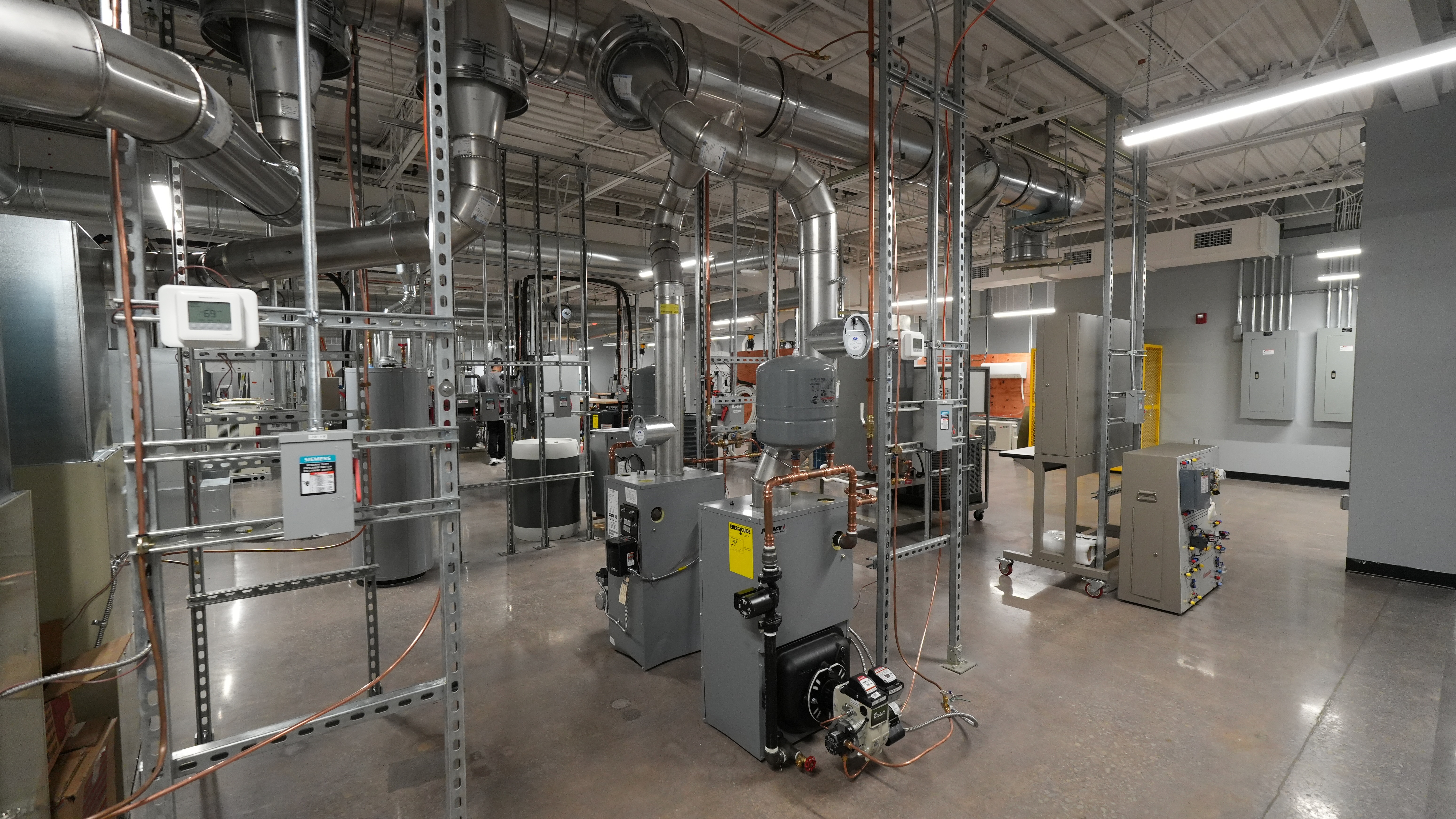 New HVAC Training Lab at Moorestown, NJ Campus