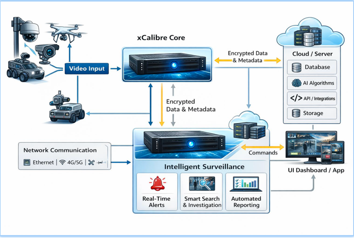 This demonstration is non-operational, non-productized, and intended solely to convey architectural principles.
