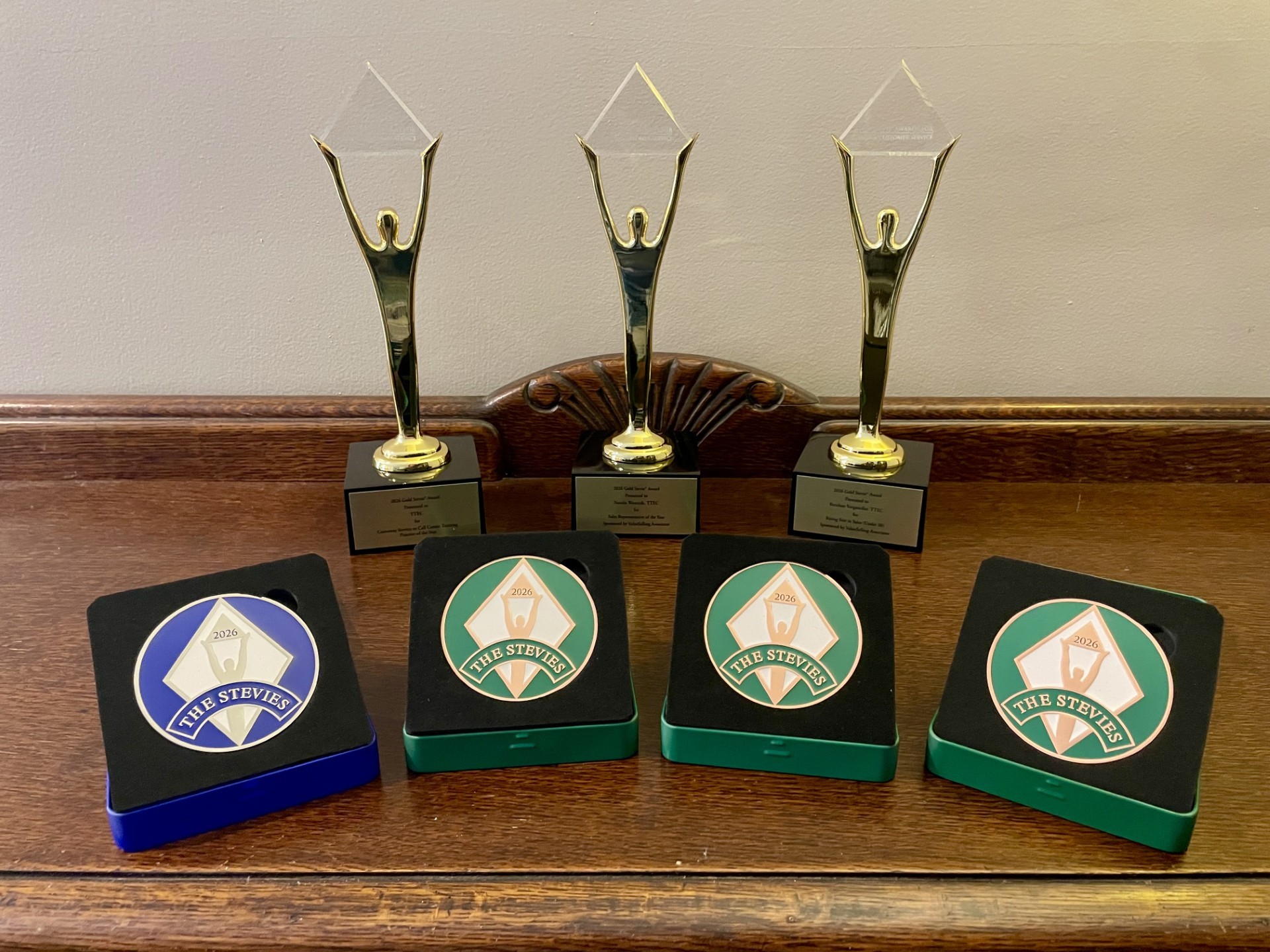 TTEC received three Gold, one Silver, and three Bronze awards recognizing innovation in AI-enabled training, advanced hiring, complex enterprise sales, and global CX delivery.