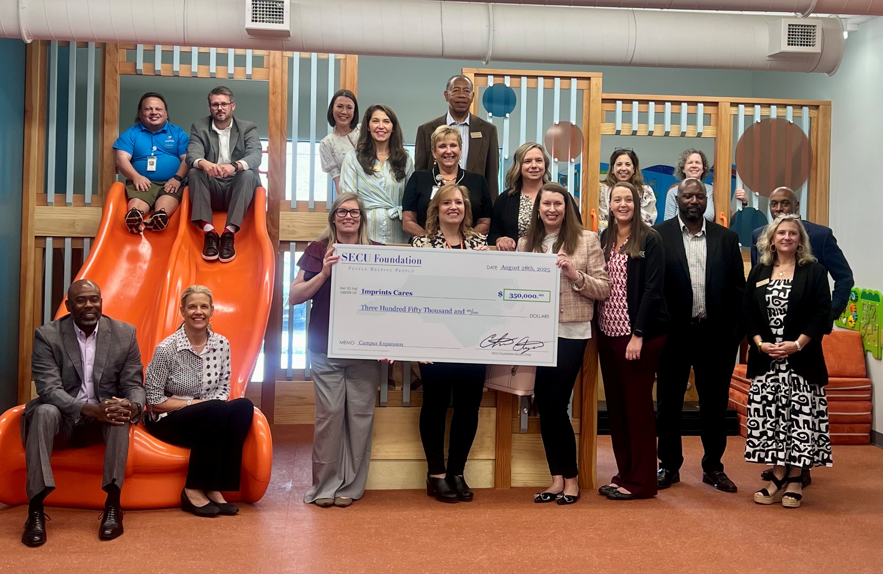 SECU Foundation Grants $350,000 to Imprints Cares to Support New Family Resource Center