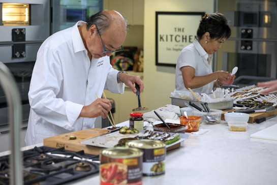 Master Chef Culinary Showcase in TOA 2024；the showcase was hosted in LA Times