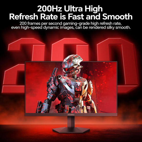 The G2411P features a 200Hz refresh rate and 1ms response time