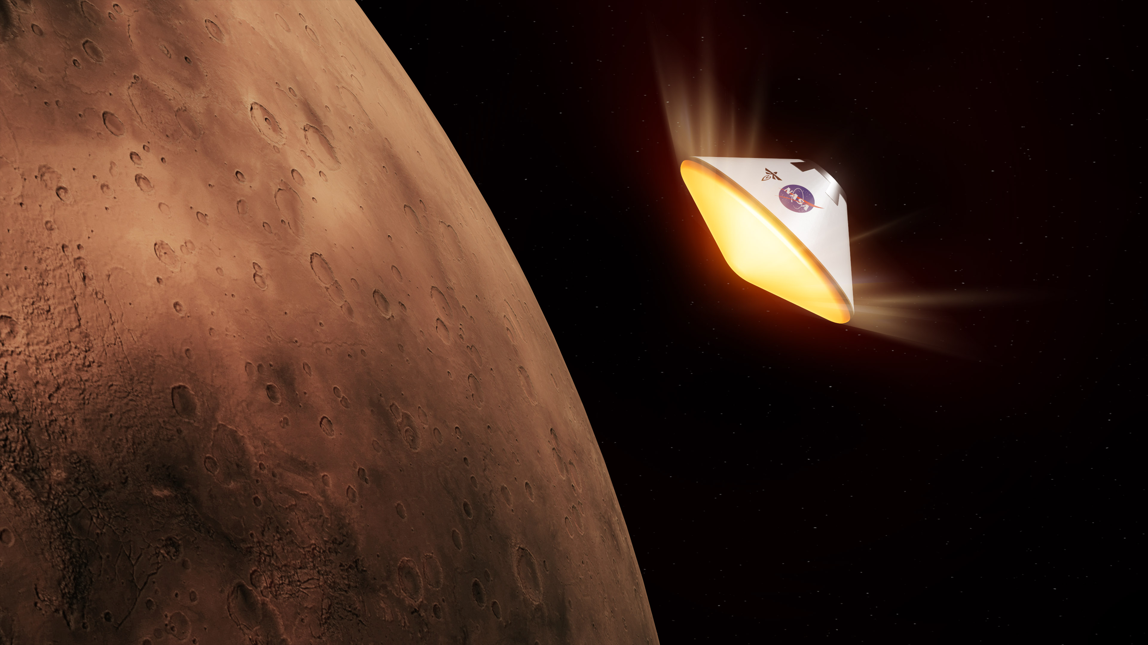 NASA SkyFall aeroshell rendering 