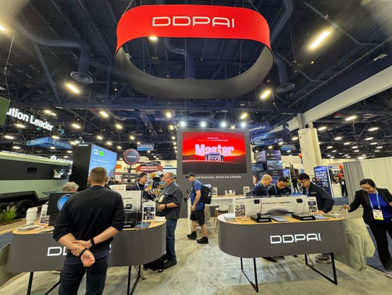 The DDPAI booth (#10155) at CES 2026 in Las Vegas marks the brand’s official North American debut, presented under the theme “Beyond Dashcams, Enrich Car Lifestyle.”