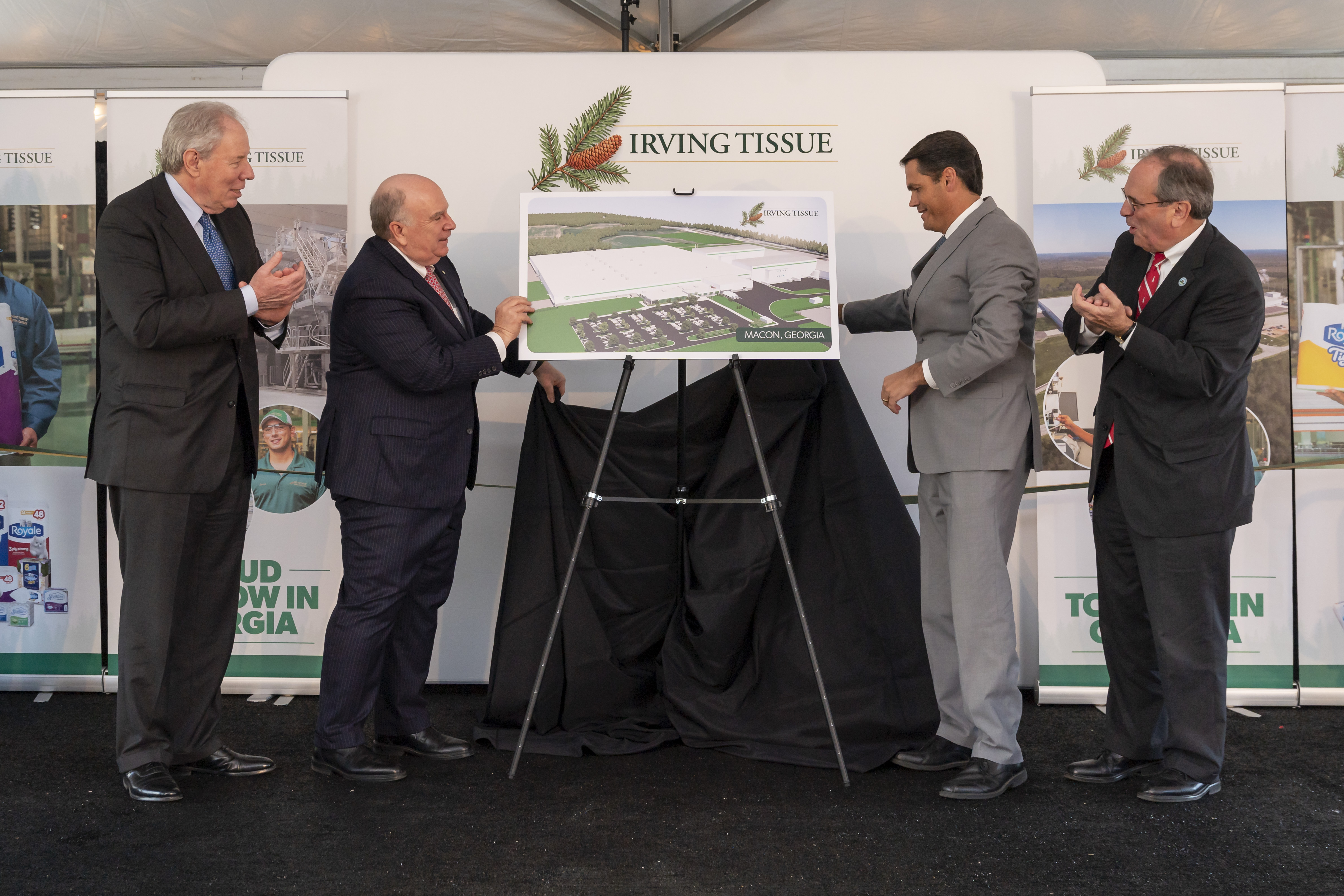 Irving Tissue Unveiling