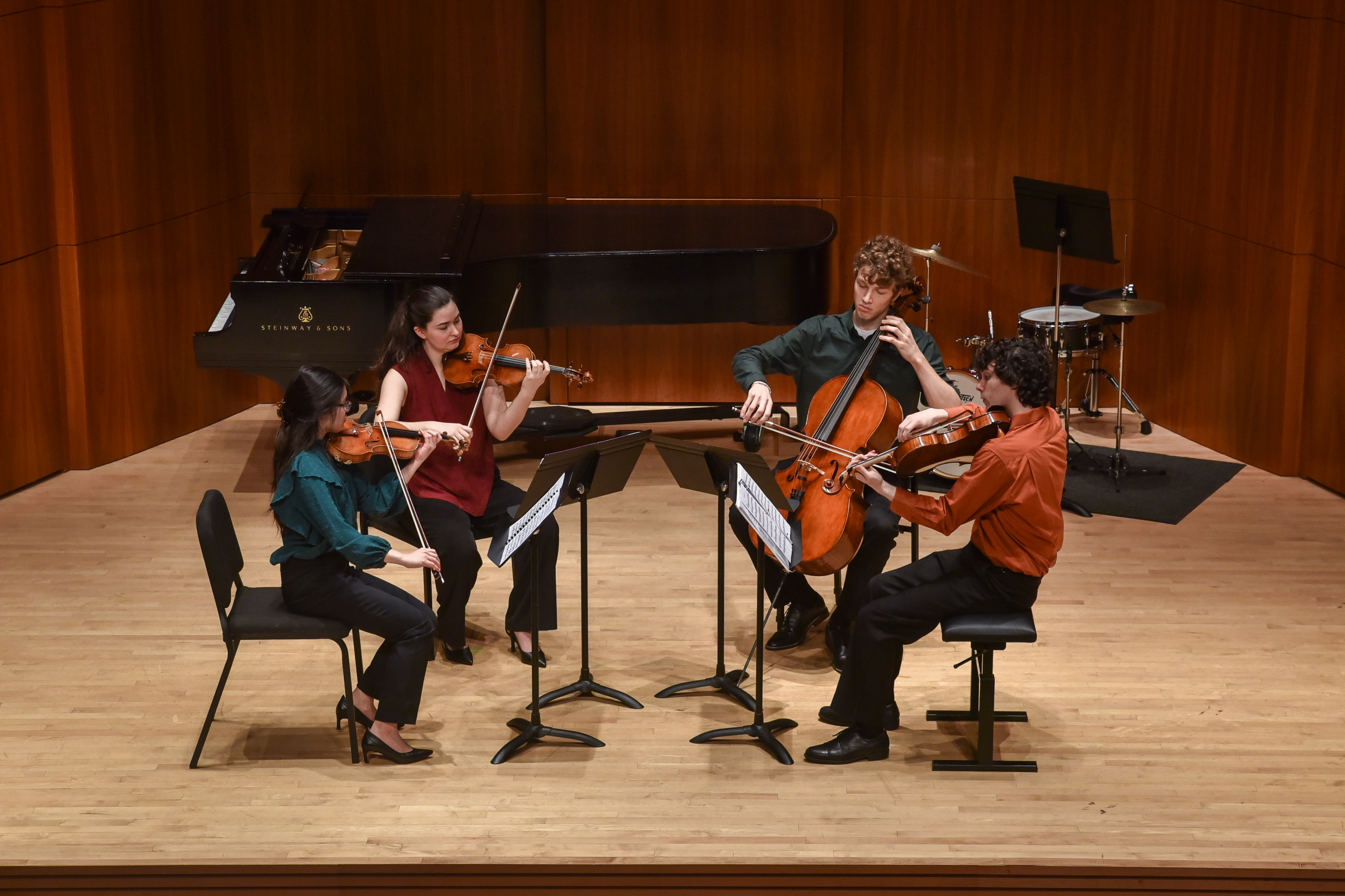 2023-11-07 NASM Student Recital-String Quartet-Chamber_Hatch Recital Hall-7_LS-1