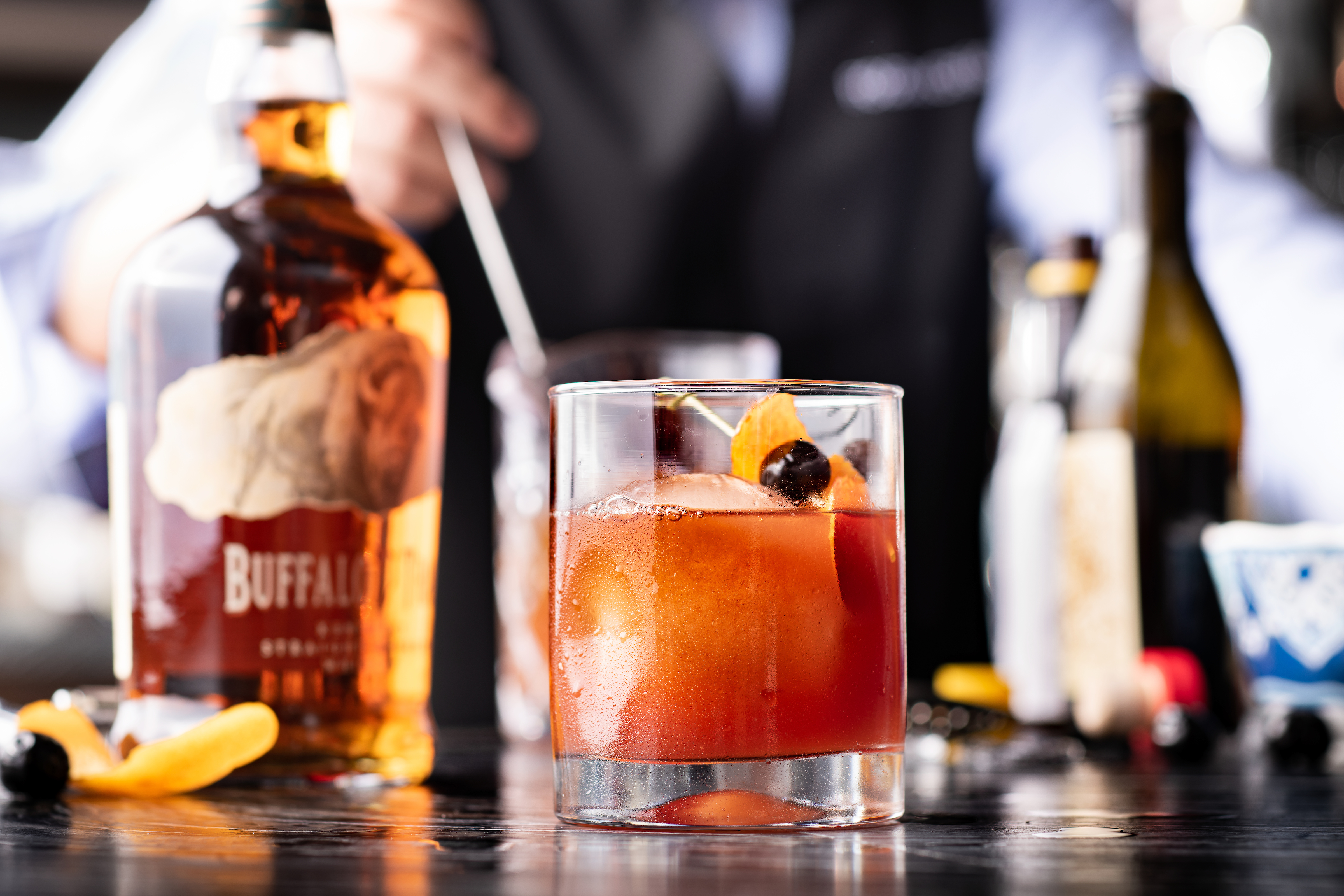 Blood Orange Manhattan