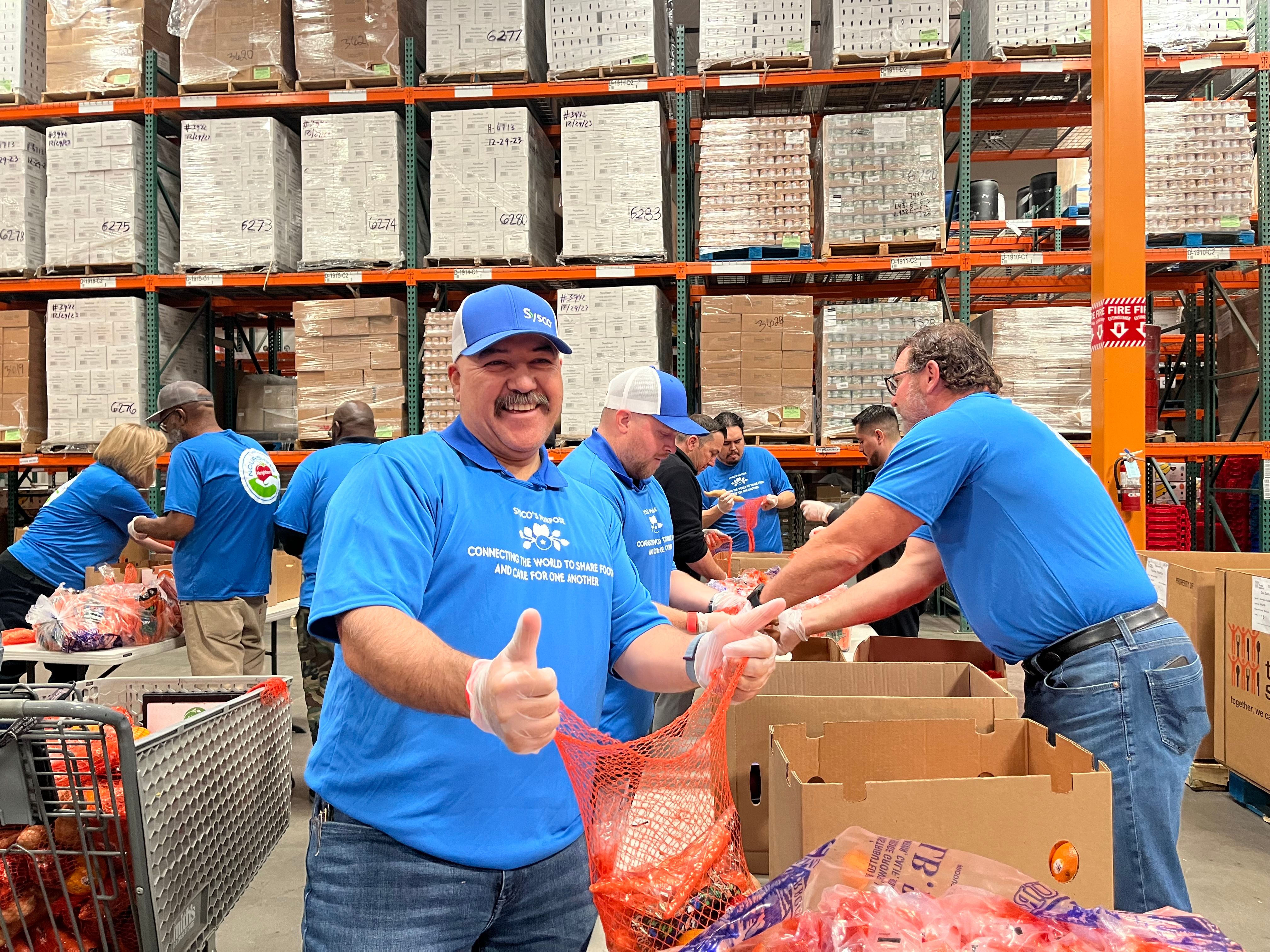 Sysco Las Vegas Colleagues Volunteer at Three Square Food Bank