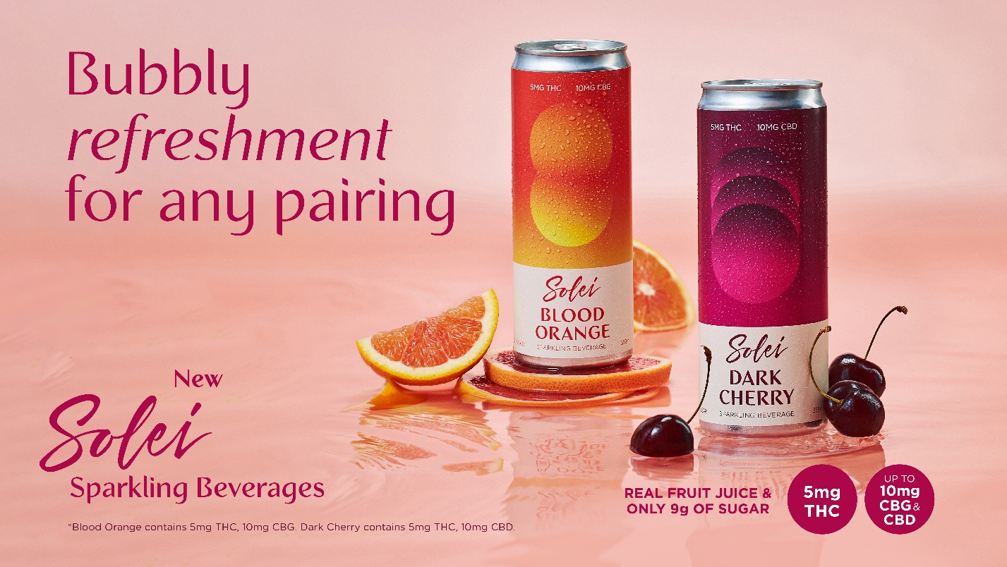 Solei's Latest Sparkling Beverages 