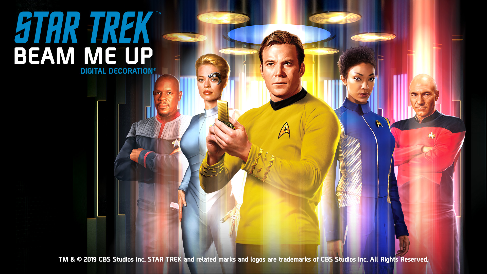 Star Trek: Beam Me Up Digital Decoration collection