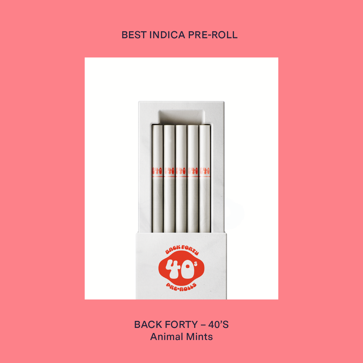 Back Forty Indica Pre-Rolls