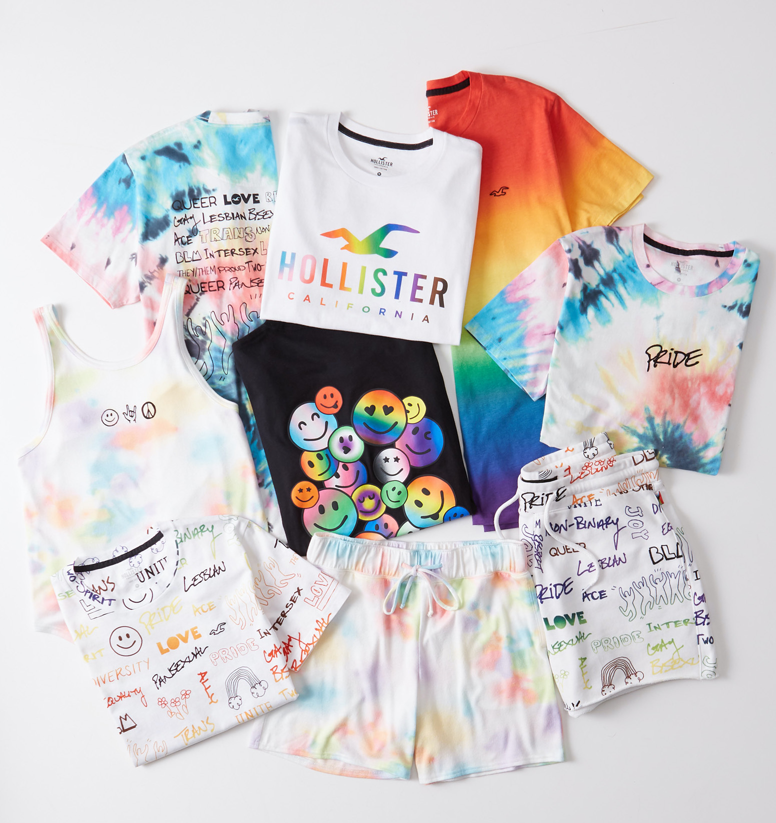 Hollister store lgbt shirts