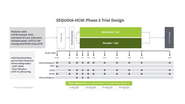 SEQUOIA-HCM Trial Schema Updated