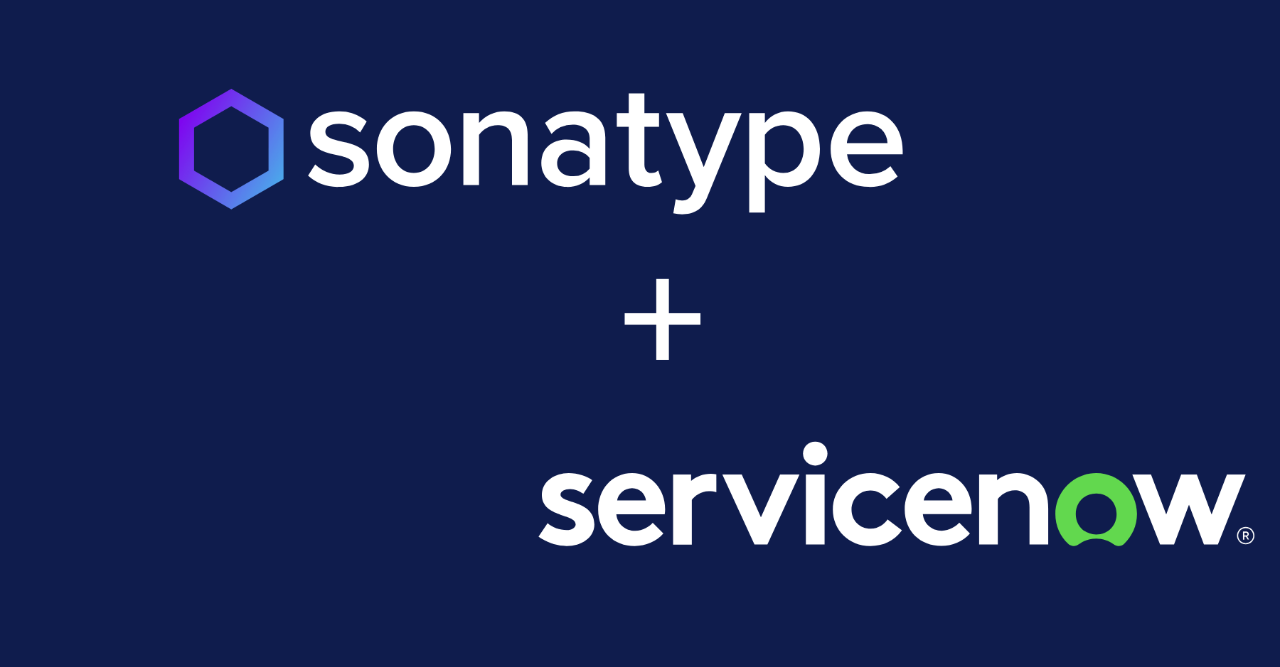 Sonatype and ServiceNow