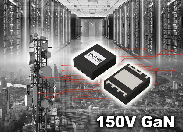 ROHM introduces the industry’s highest (8V) gate breakdown voltage (rated gate-source voltage) technology for 150V GaN HEMT devices