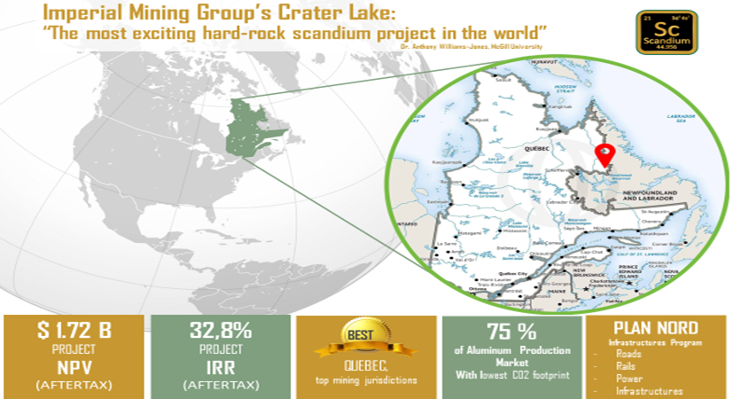 Crater Lake: 'The most exciting hard-rock scandium project in the world'