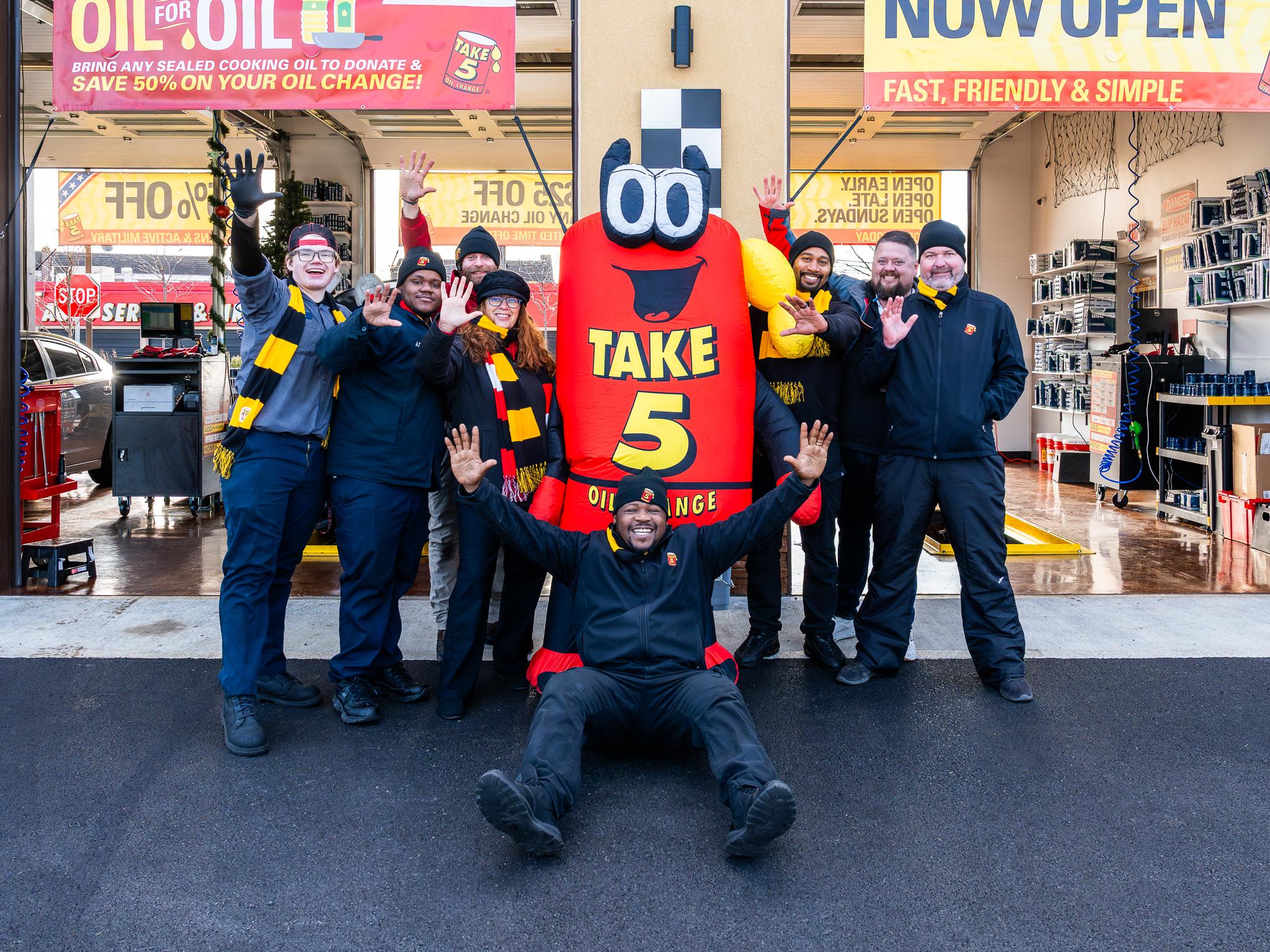 Take 5 Oil Change Surpasses 500 Franchise Shops, Accelerates Northeast Expansion