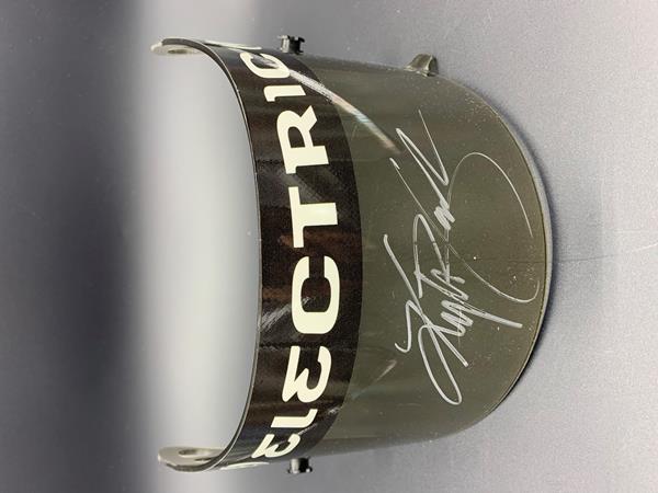 Helmet Visor signed by Kyle Busch - https://www.ebay.com/itm/193846963231