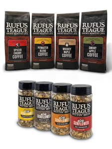 Rufus Teague Smoke-Roasted Coffee and Spittin' Seeds