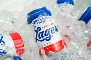 The summer release of SweetWater's American Lager is here - a special edition of SweetWater’s flagship easy-drinking lager, featuring American red, white, and blue branding.