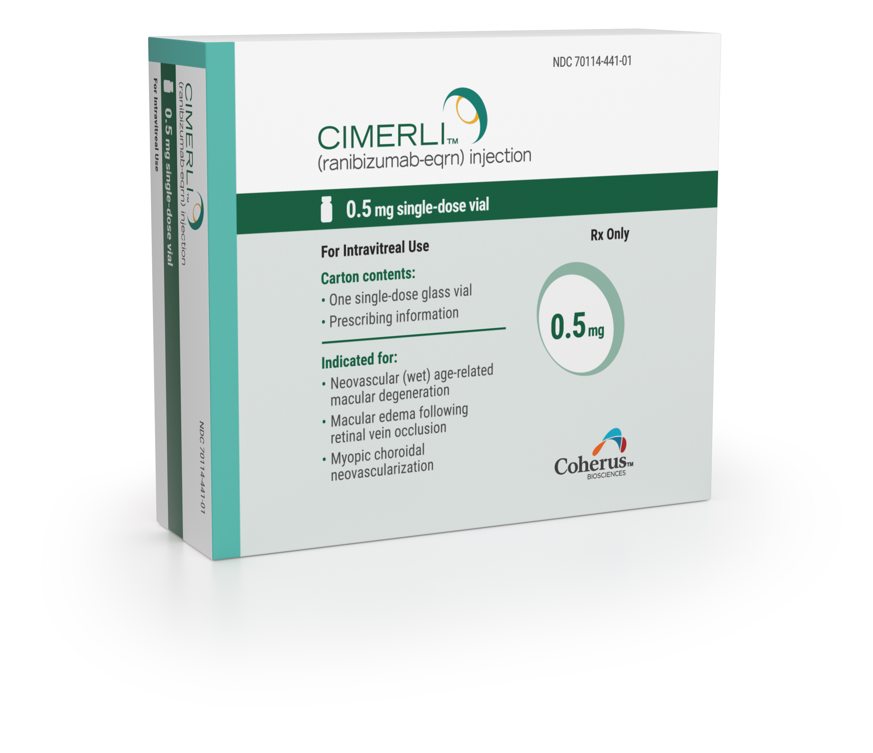 CIMERLI™ (ranibizumab-eqrn) 0.5 mg product image