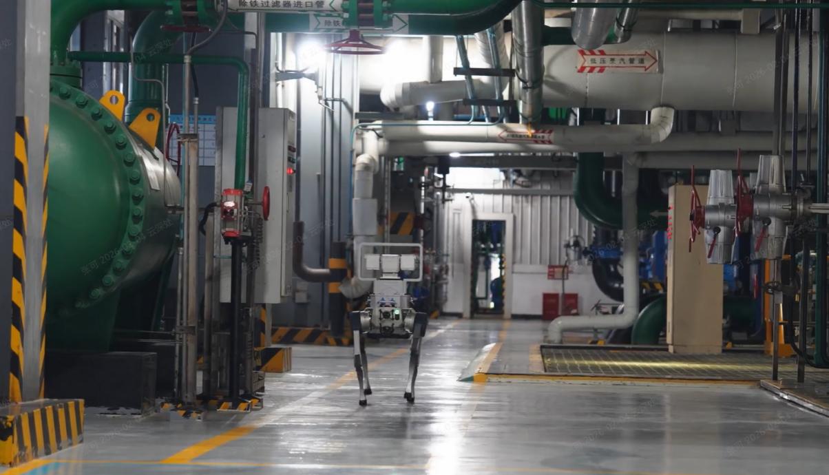 DEEP Robotics Inspection Robot Conducting Patrols