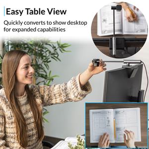 Turn your desk into an overhead projector with the CA Essential Webcam Flex
