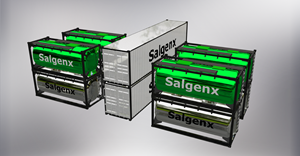 Introducing the Salgenx Salt Water Flow battery: a modular marvel. This groundbreaking innovation enables both desalination and on-demand graphene production, leveraging the flow battery's exceptional qualities. With the ability to store energy and generate graphene simultaneously, it revolutionizes the way we harness power.