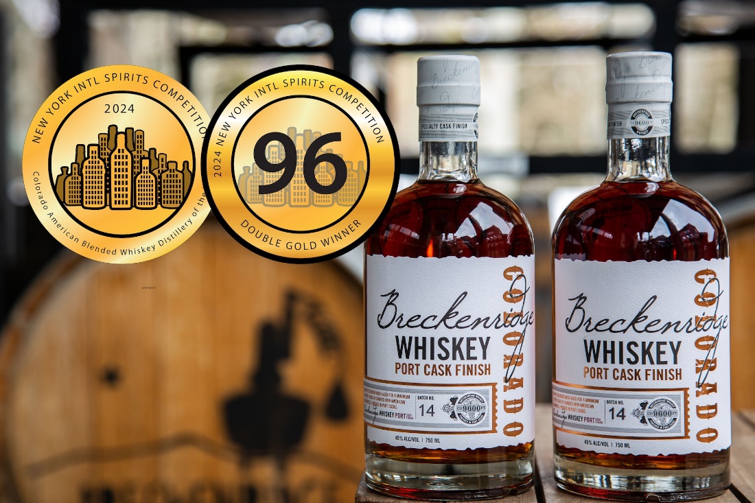 Breckenridge Distillery is now a four-time winner of Colorado Whiskey Distillery of the Year, and has also won in 2013, 2015 and 2019