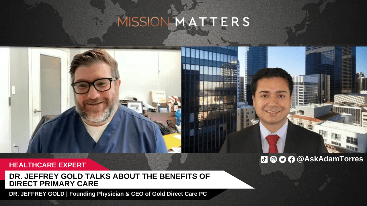 Dr. Jeffrey Gold was interviewed by Adam Torres on Mission Matters Innovation Podcast. 
