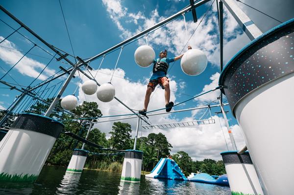 Charleston Aqua Park — a fun challenge!