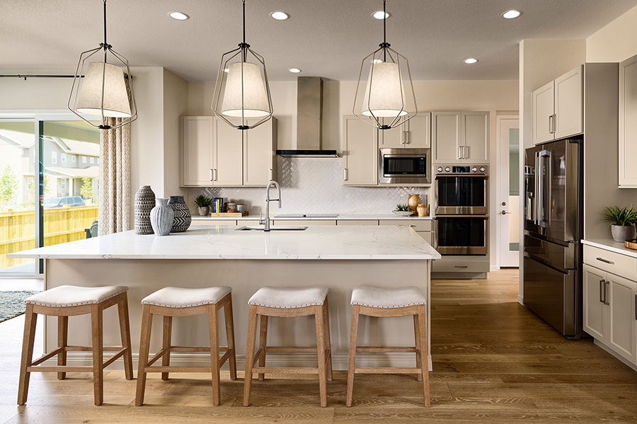 Interior of Vitality Collection Revive Model Home in Denver’s Central Park Neighborhood