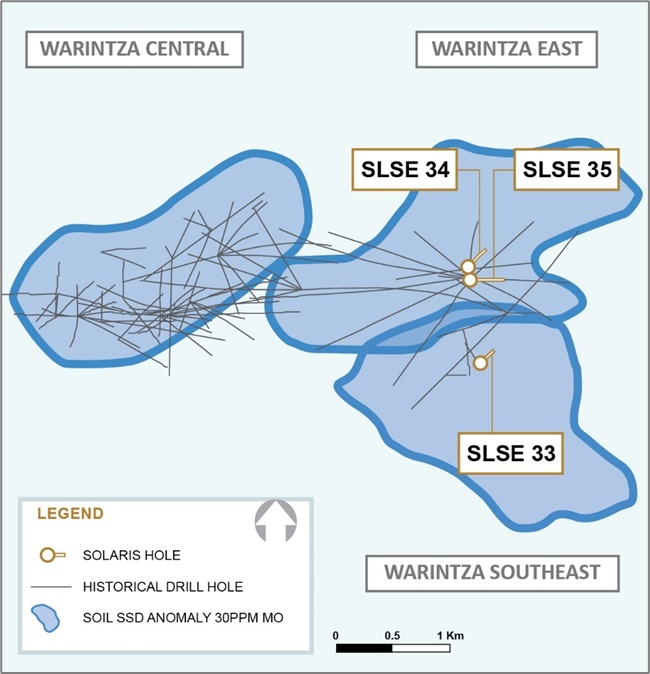 Figure 1 - Plan View of Drilling to Date