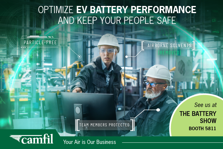 The Crucial Role of Air Quality Control in EV Battery Production Plants