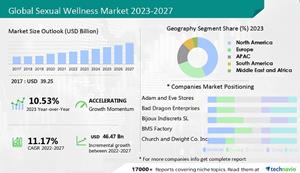Sexual Wellness Market Analysis North America, Europe, APAC, South America, Middle East and Africa - US, China, Japan, UK, Germany - Size and Forecast 2023-2027
