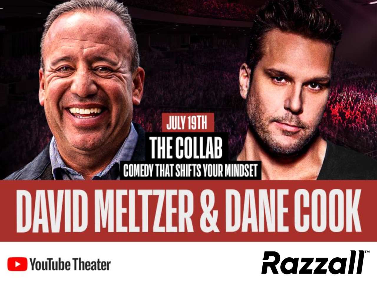 Image of David Meltzer and Dane Cook 