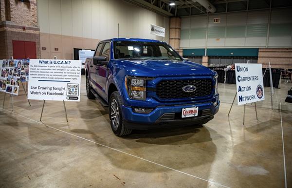 Union Carpenter Action Network Grand Prize, Ford F-150