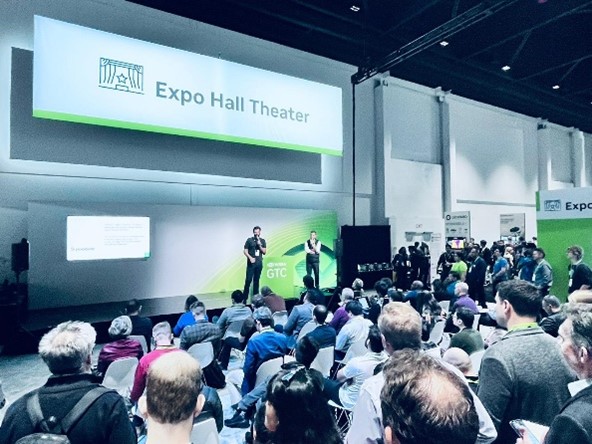 poolsideAI’s CTO & Co-Founder presenting alongside  IREN CEO & Co-Founder at NVIDIA GTC