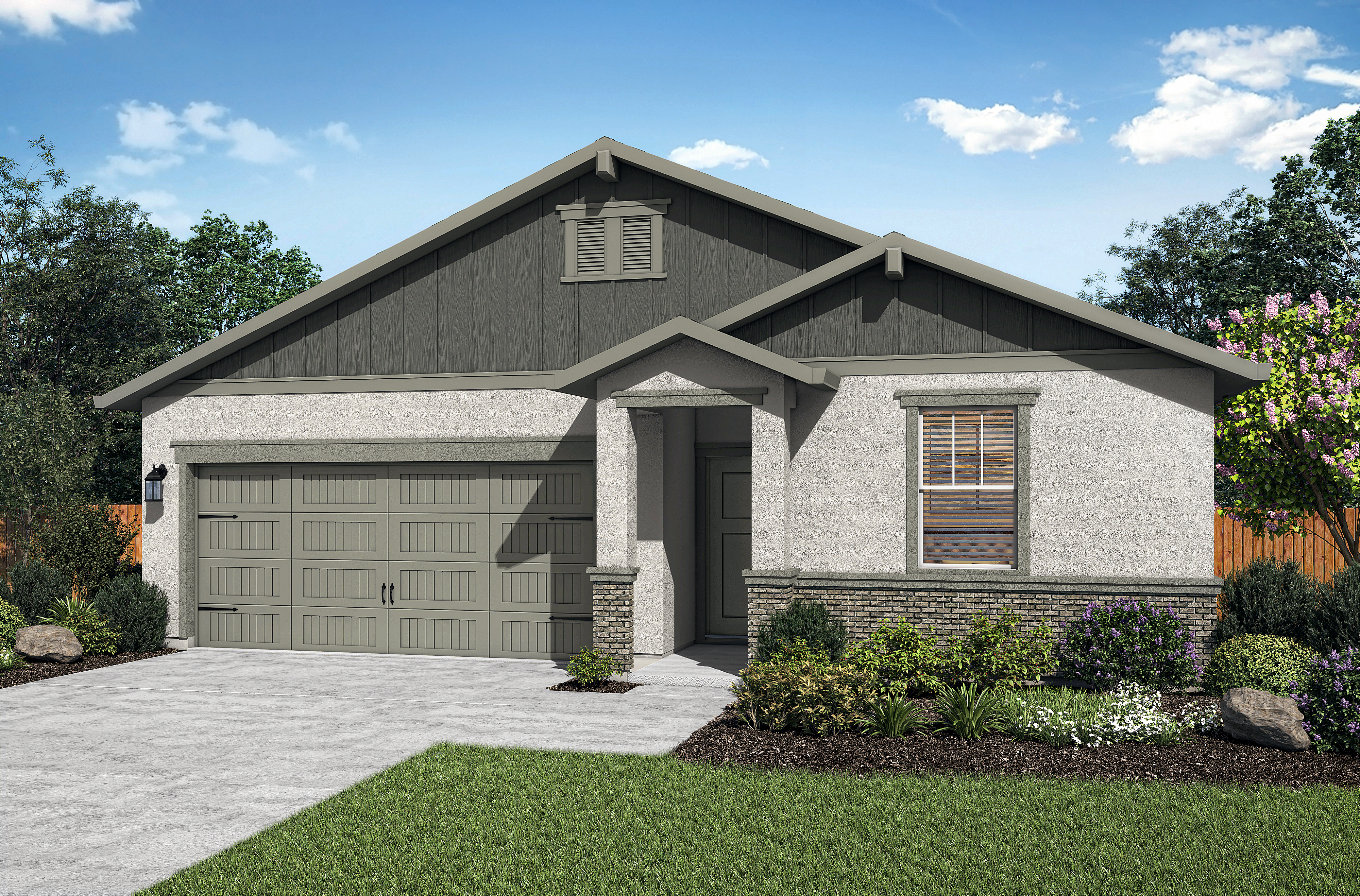 New construction homes with three to five bedrooms are now available at Dantoni Ranch by LGI Homes.