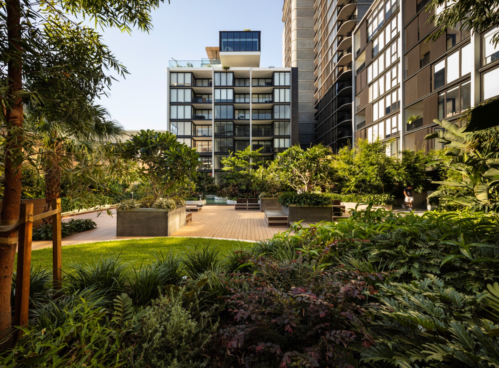 Garden in Waterfall by Crown Group