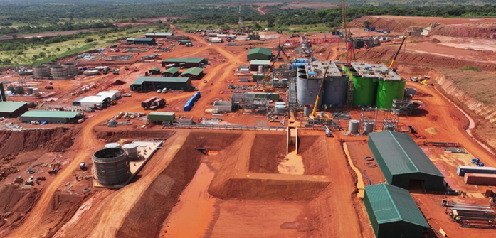 Figure 1: Aerial view of the Kiniero site showing process plant and infrastructure (12 October 2025)
