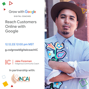 In the "Reach Customers Online" webinar, attendees will learn best practices on how their businesses can be found online, how to improve a website's visibility with Search Engine Optimization (SEO), and more. For more information about the webinar and to register, please visit: g.co/grow/digitalcoachIC.