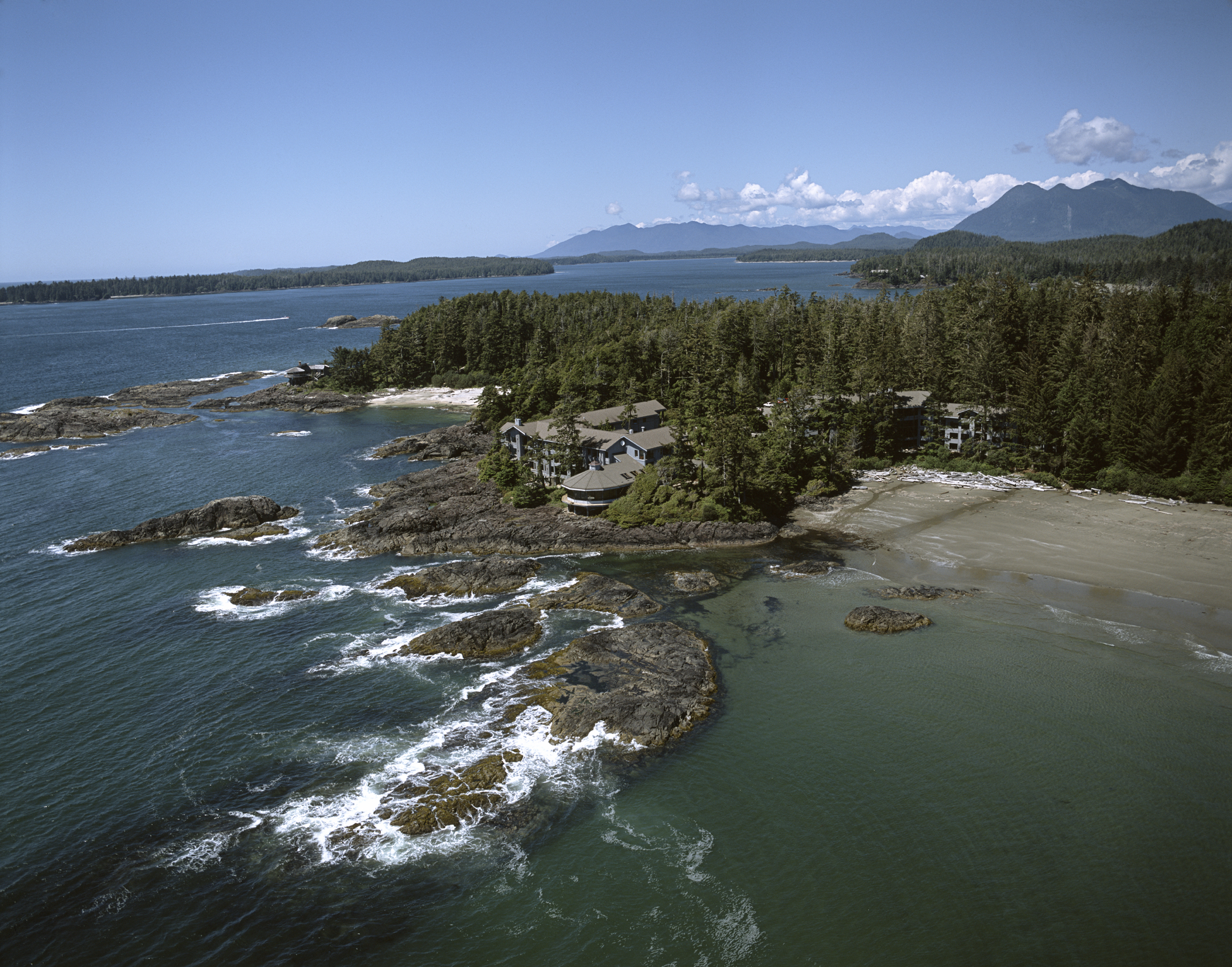 Wickaninnish Inn Aerial - Adrian Dorst