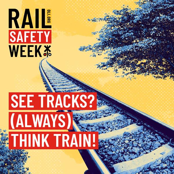See Tracks? (Always) Think Train!