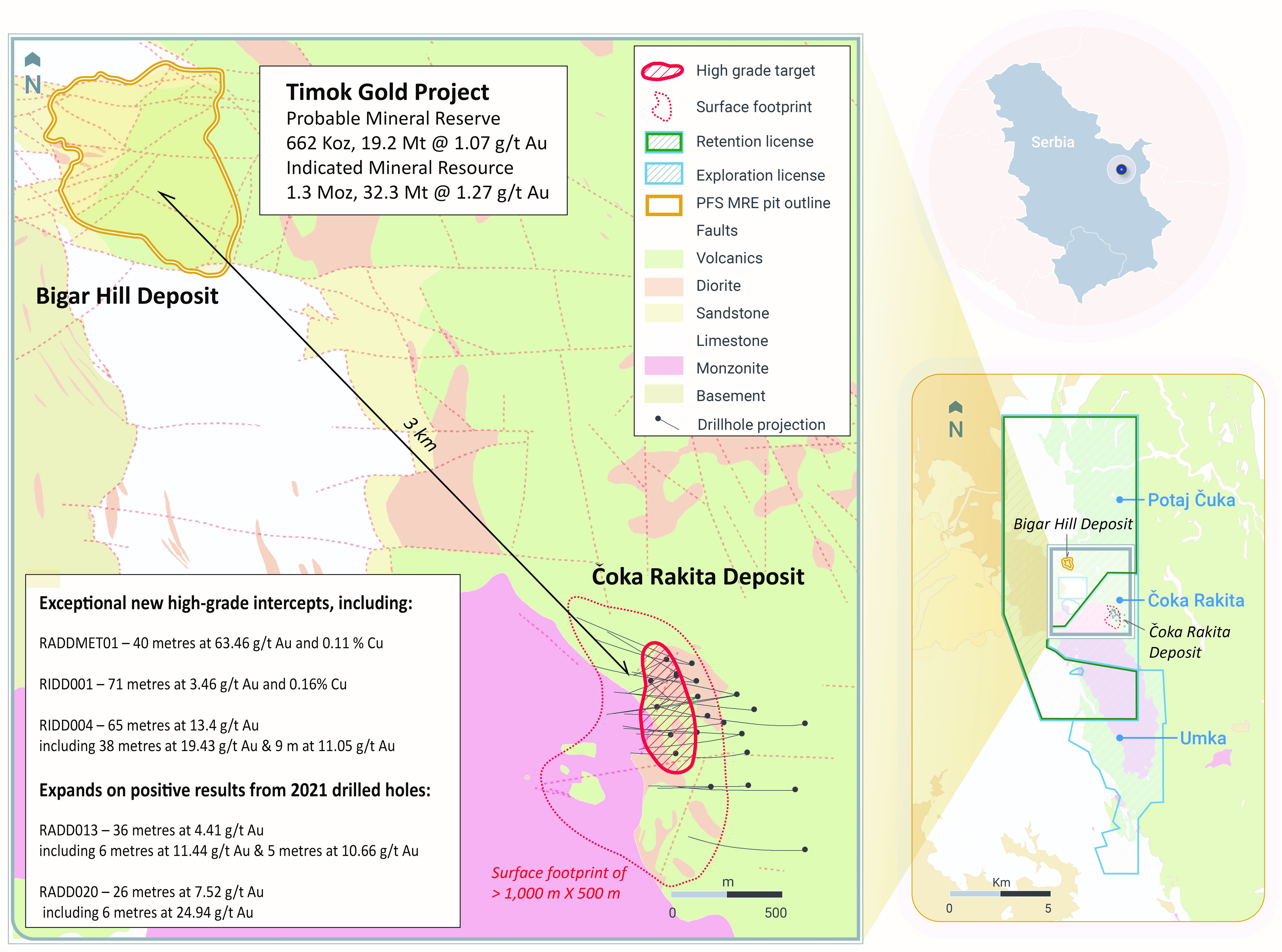 Overview map with project location.